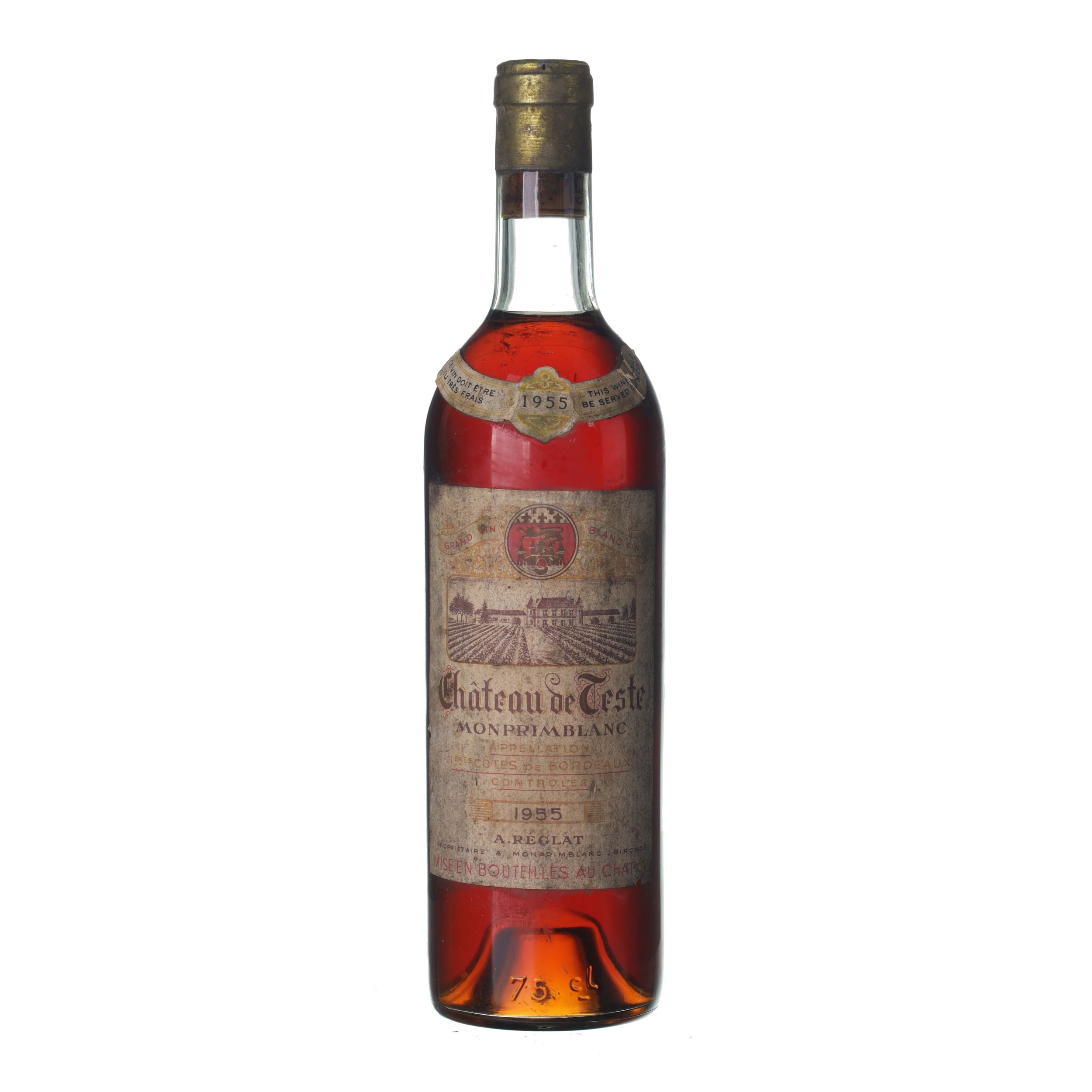 1955 Bordeaux Cháteau de Teste VIATEMPIA