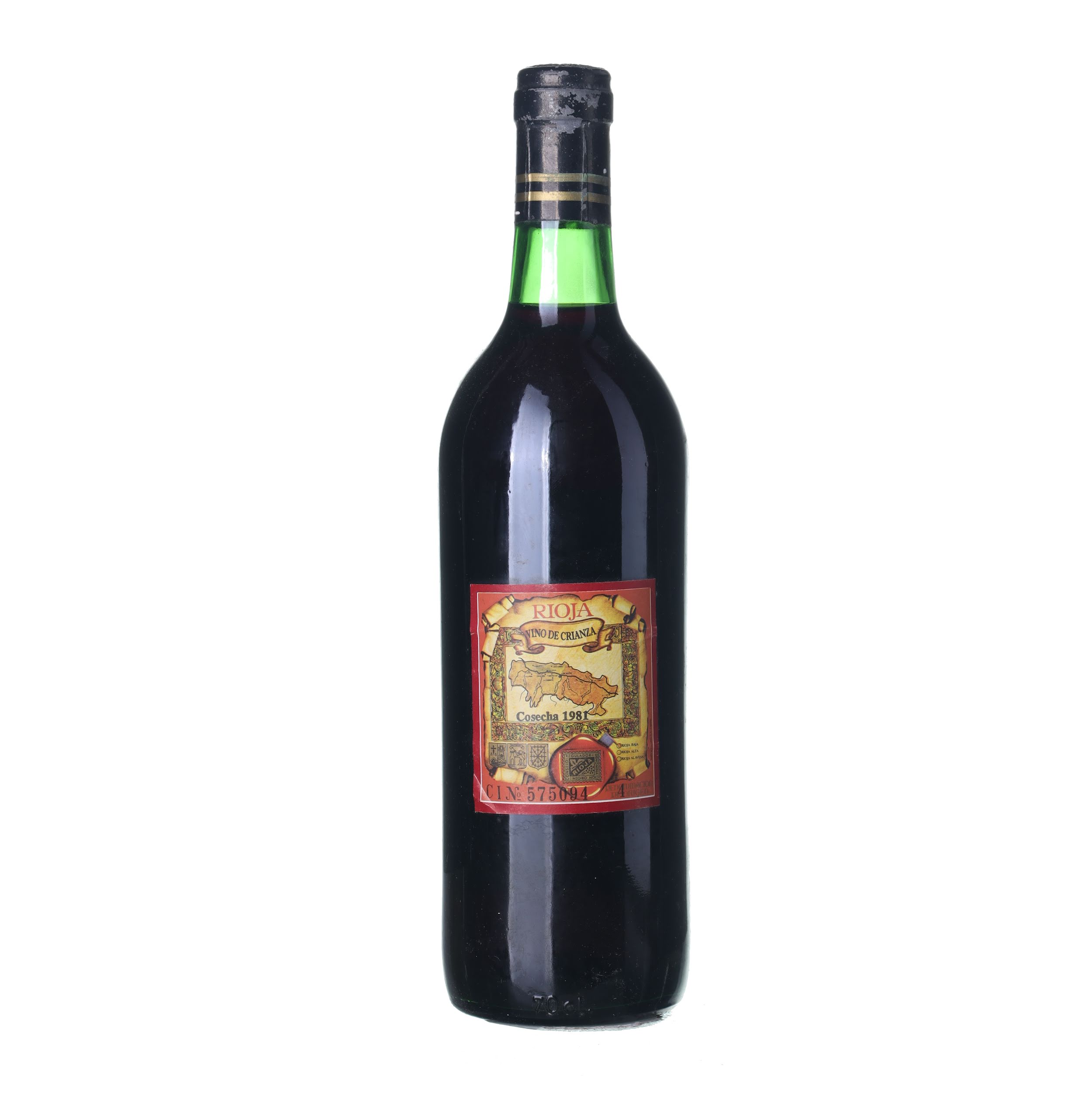 1981 Crianza Viña Berceo | VIATEMPIA.COM