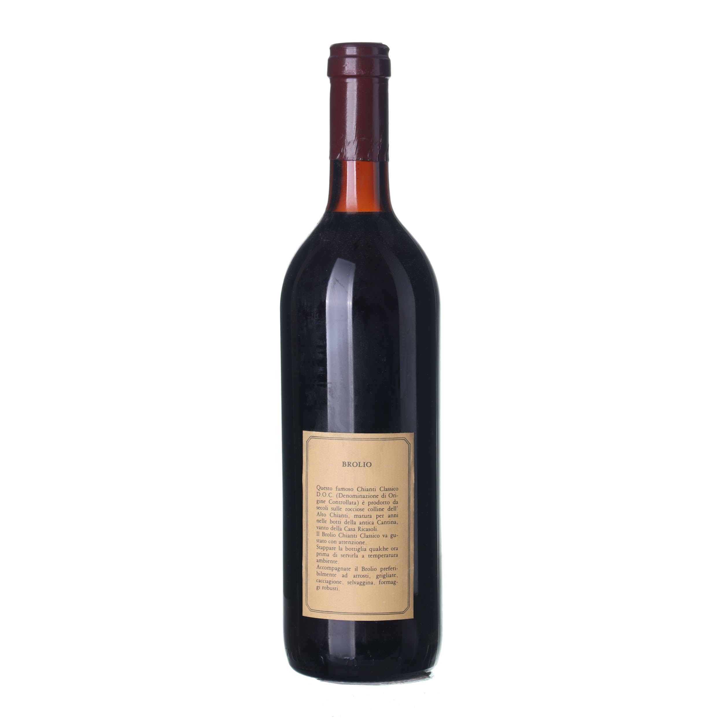 1983 Chianti Barone Ricasoli VIATEMPIA COM