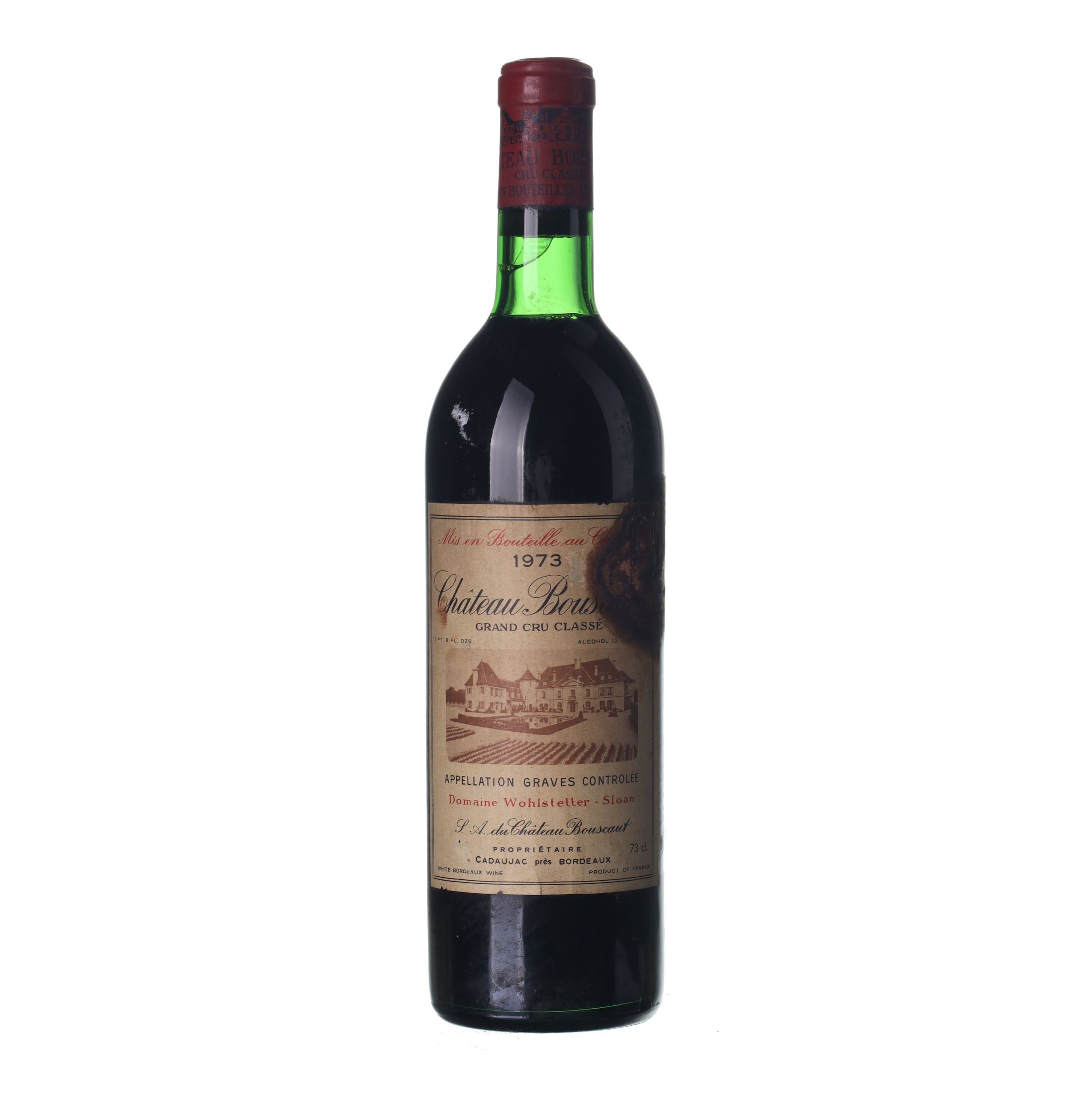 1973 Graves Grand Cru Château Bouscaut | VIATEMPIA.COM