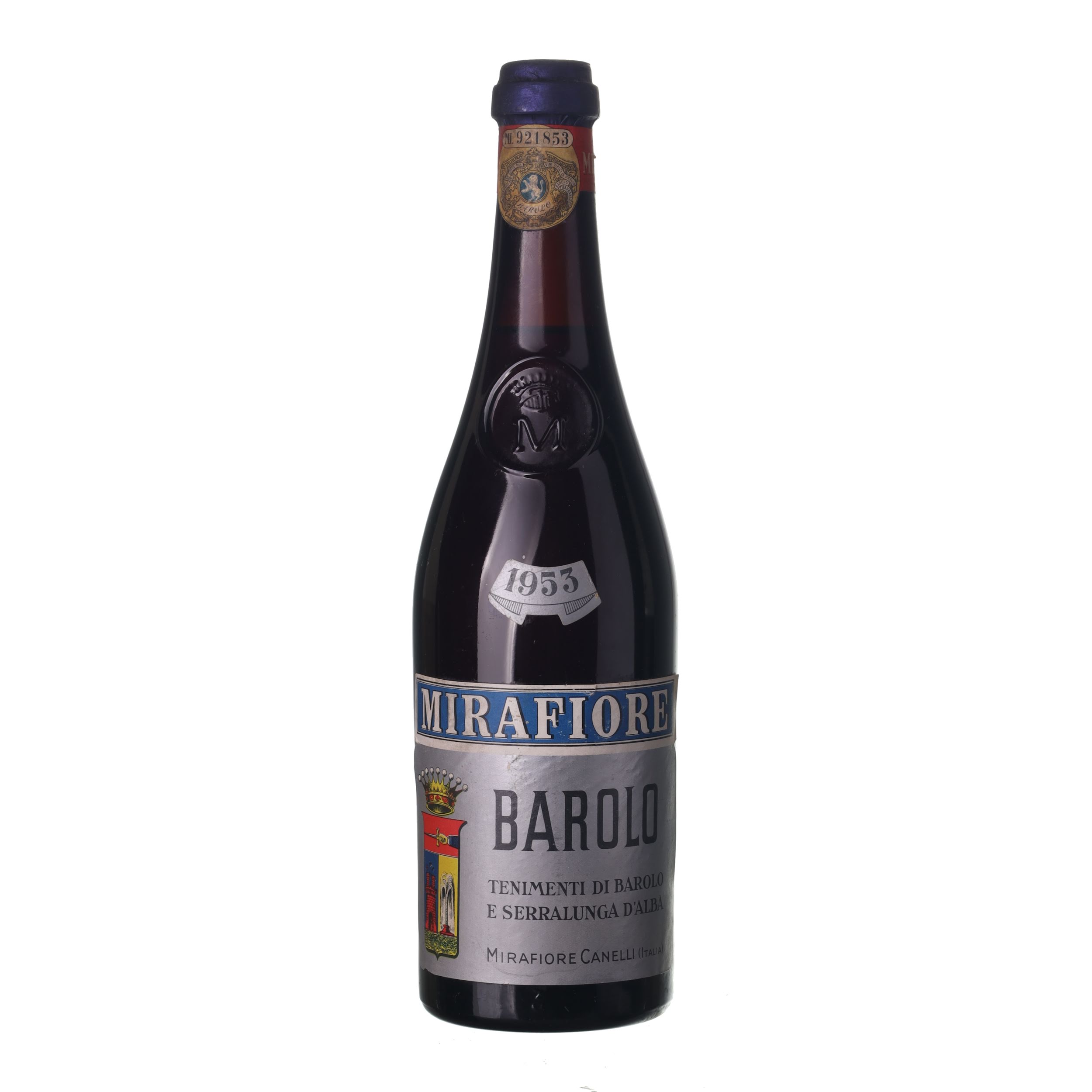 1953 Barolo Mirafiore | VIATEMPIA.COM