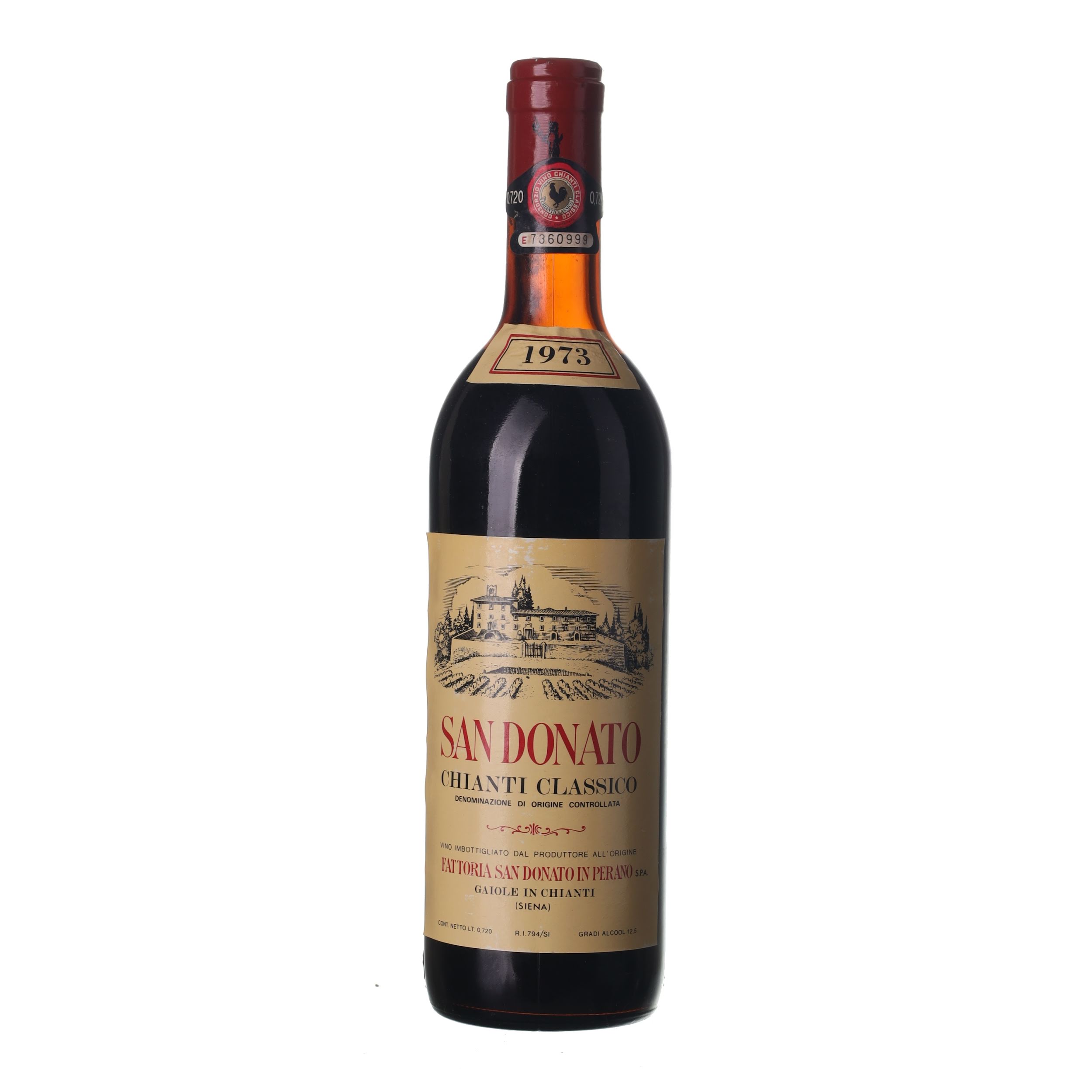 1973 Chianti DOC San Donato | VIATEMPIA.COM