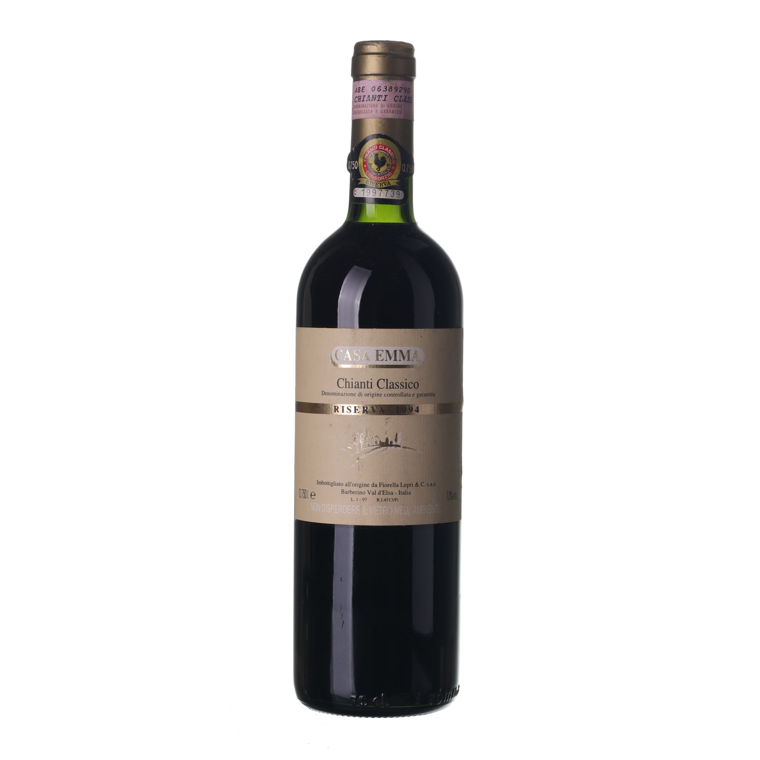 1994 Chianti Riserva Casa Emma | VIATEMPIA.COM