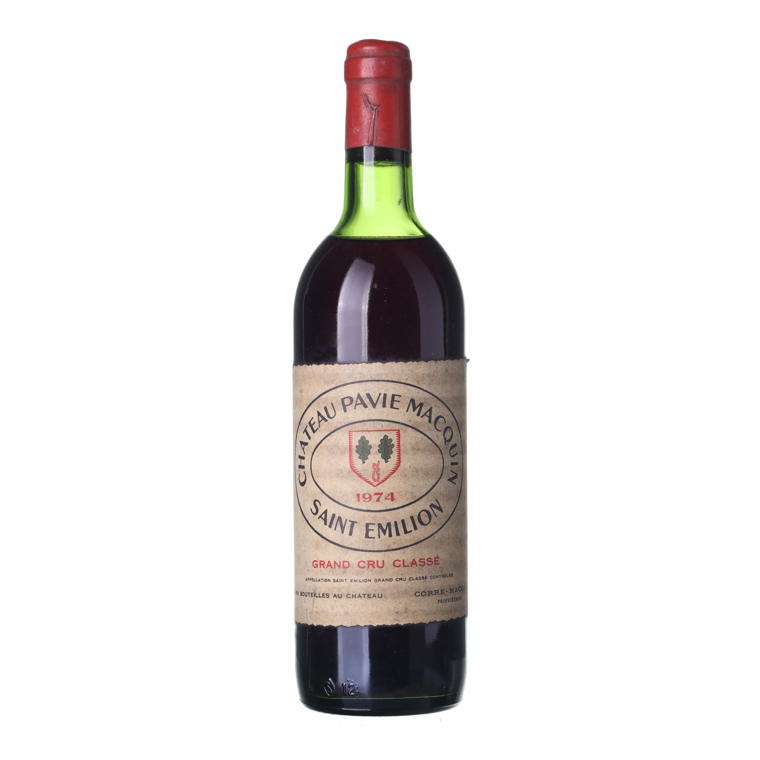 1974 Saint-Emilion Grand Cru Classé Château Pavie Macquin | VIATEMPIA.COM