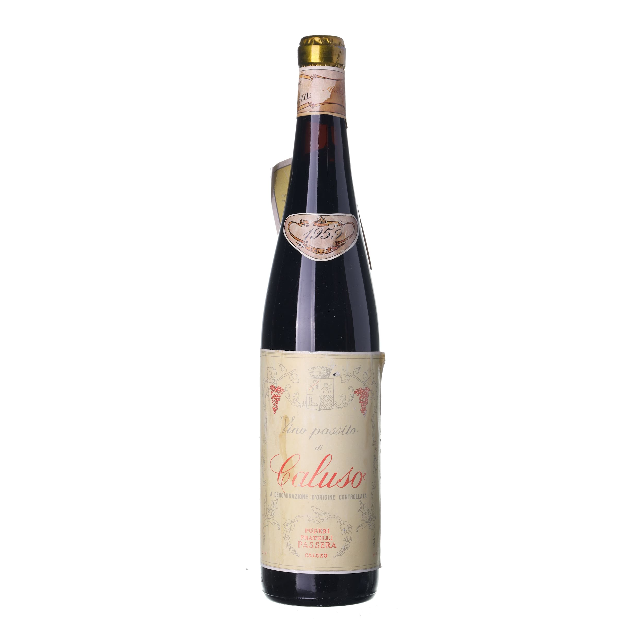 1959 Vino Passito Di Caluso Fratelli Passera | VIATEMPIA.COM