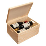 6-Bottle Wooden Gift Box