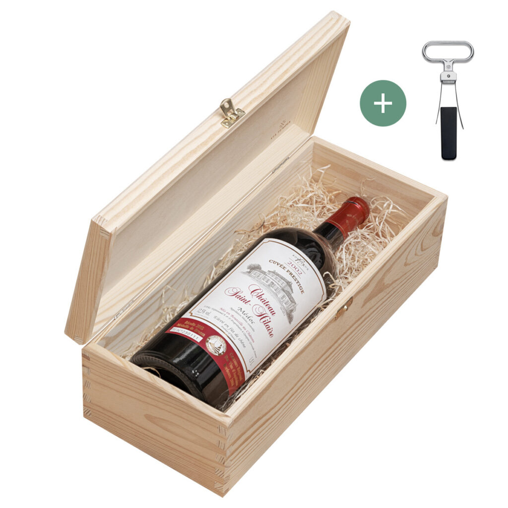 2000 Médoc Château Saint-Hilaire Magnum volume 1,5 l (+gift box & wine opener)